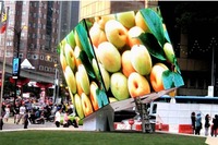 P6 full color SMD led display board